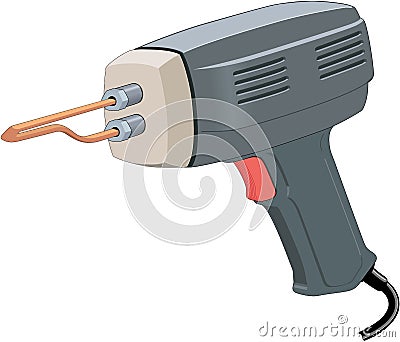 Soldering Gun Vector Illustration Vector Illustration