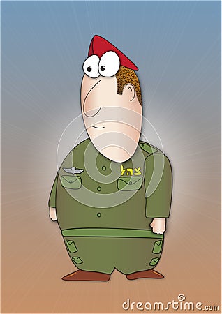 Soldier Cartoon Illustration