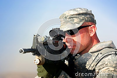 A soldier Stock Photo