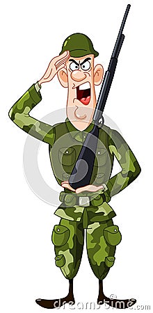 Soldier Vector Illustration