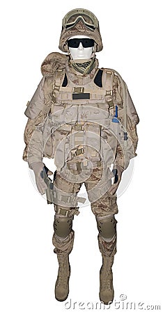 Soldier uniform Stock Photo