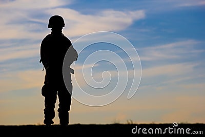 US Marine Stock Photo