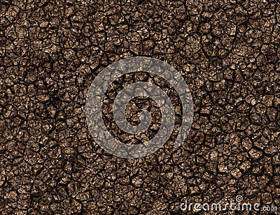 Solid texture with many brown stones Stock Photo