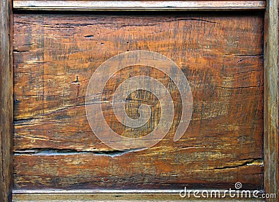 Solid timber framed Stock Photo