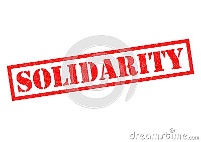 SOLIDARITY Stock Photo