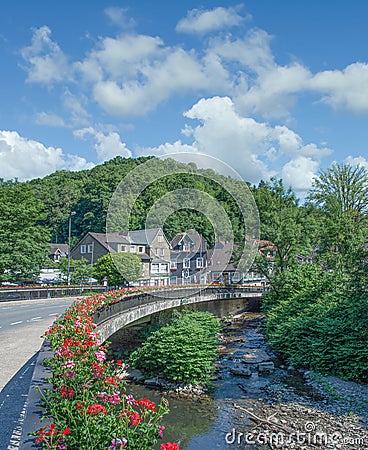 Solingen-Unterburg,Bergisches Land,Germany Stock Photo