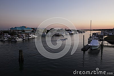 Solo Sunset Boat Cruise by Bluewater Stock Photo