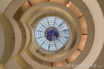 Solomon Guggenheim Museum New York City Editorial Stock Photo