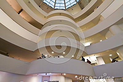 Solomon Guggenheim Museum New York City Editorial Stock Photo