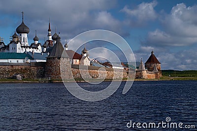 Solovetsky Monastery Stock Photo