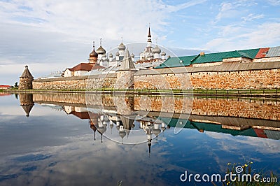 Solovetsky Monastery Stock Photo