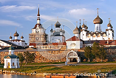 Solovetsky Monastery Stock Photo