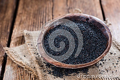 Some black Sesame Stock Photo