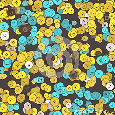 some buttons texture background seamless Cartoon Illustration