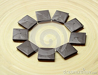 Some chocolate bonbon Stock Photo