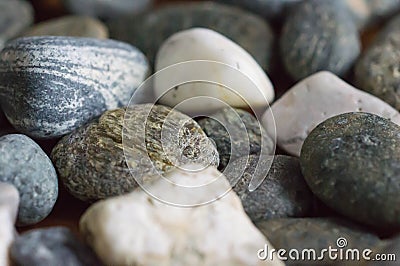 Some different stones Stock Photo