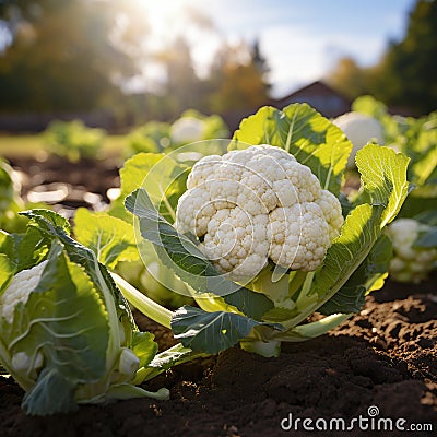 some fresh cauliflower Stock Photo