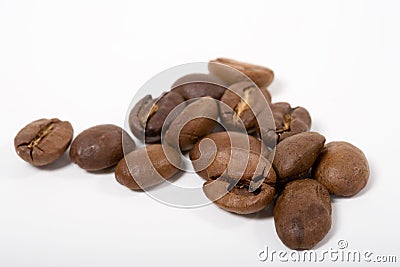 Some good smelling coffeebeans Stock Photo