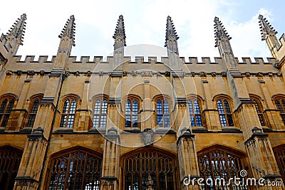 Some of the most famous buildings in Oxford, Editorial Stock Photo