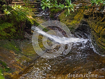 Some part of waterfall Stock Photo