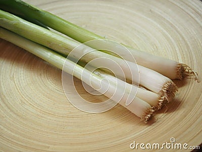 Some spring onion Stock Photo