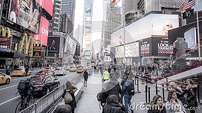 People in the big city o New York Editorial Stock Photo