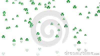 Some Tiny Green Clovers Stock Photo