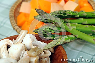 Some vegetables Stock Photo