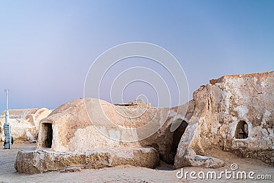 Starwars Village - Tatooine - Tunisia Editorial Stock Photo