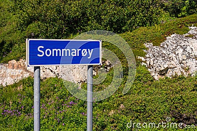 Sommaroy in Troms, Norway Stock Photo