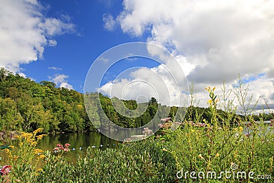 Sommer Landscape Stock Photo
