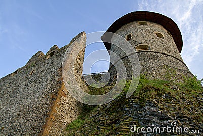 Somoska castle in Slovakia Stock Photo