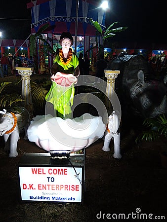 Kali puja special Editorial Stock Photo