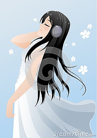 Song for the life 2 Vector Illustration