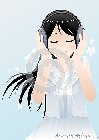 Song for the life Vector Illustration