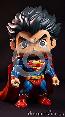 sonkogu wear superman clothes Generative AI Editorial Stock Photo