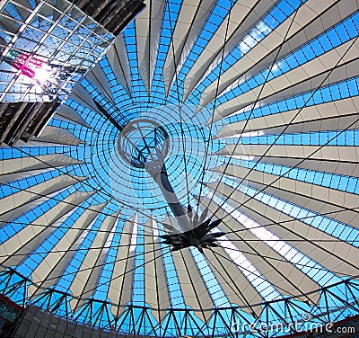 Sony Center, Berlin Germany Stock Photo