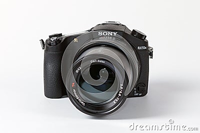 Sony Cyber-shot DSC-RX10 II, 20 megapixels Editorial Stock Photo