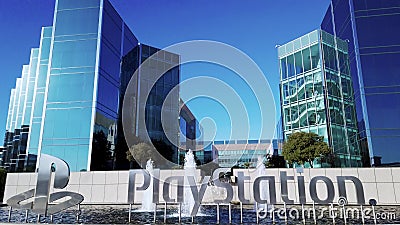 Sony Interactive Entertainment SIE offices in Silicon Valley camera pan right