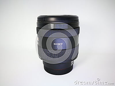 sony lenses used camera Editorial Stock Photo