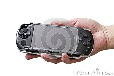 Sony Playstation Portable (PSP) Editorial Stock Photo