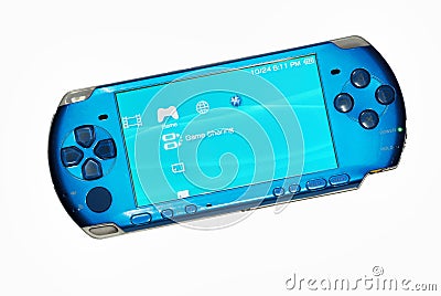 Sony portable video game Editorial Stock Photo