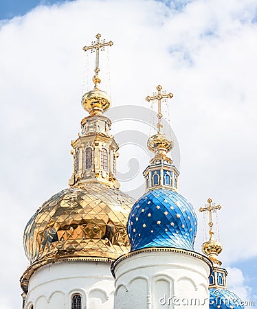 Sophia church in Tobolsk Kremlin. Siberia, Russia Stock Photo