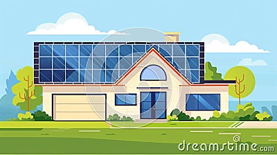A sophisticated solar panel design incorporating innovative materials and technology to maximize energy output. . Stock Photo
