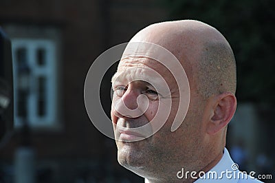 Sore Pape Poulsen Danish Conservative Party in Copenhagen Editorial Stock Photo