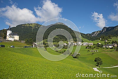 Sorica village, Slovenia Stock Photo