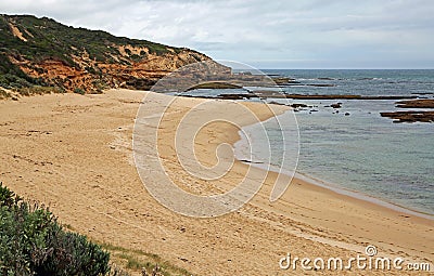 Sorrento Back beach Stock Photo