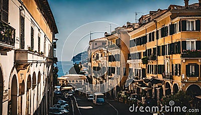 Sorrento, Italy. European resort Stock Photo