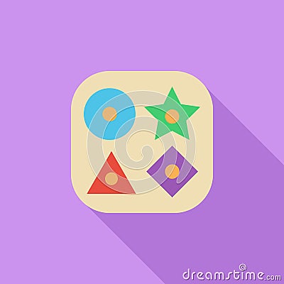 Sorter educational toy Vector Illustration