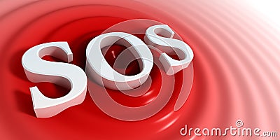 SOS symbol Stock Photo